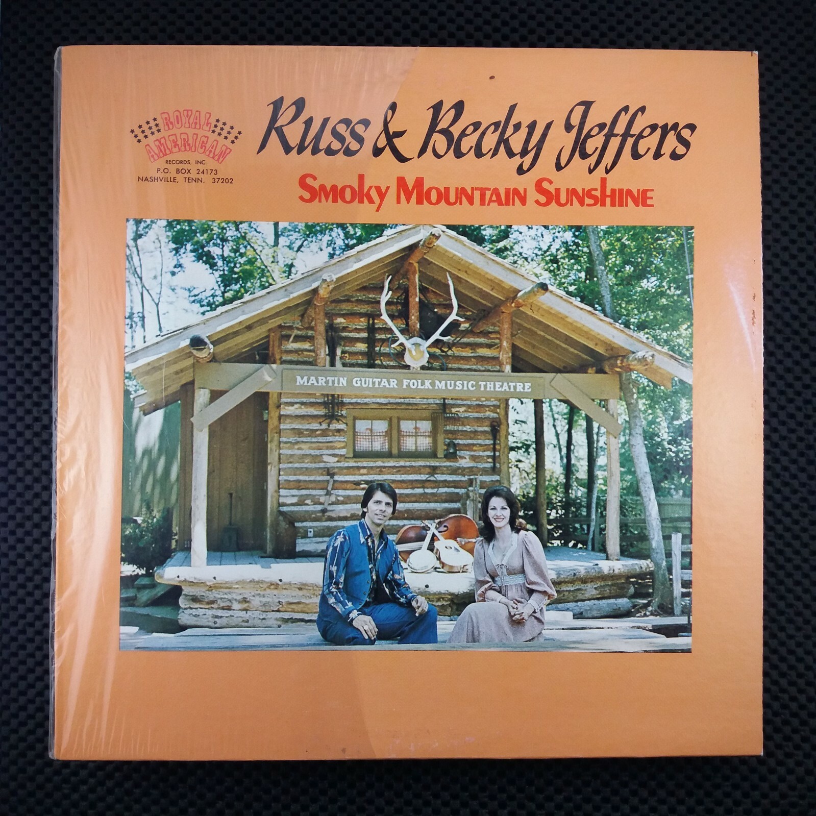 Russ & Becky Jeffers ‎- Smoky Mountain Sunshine (Royal American RA 1014) signed