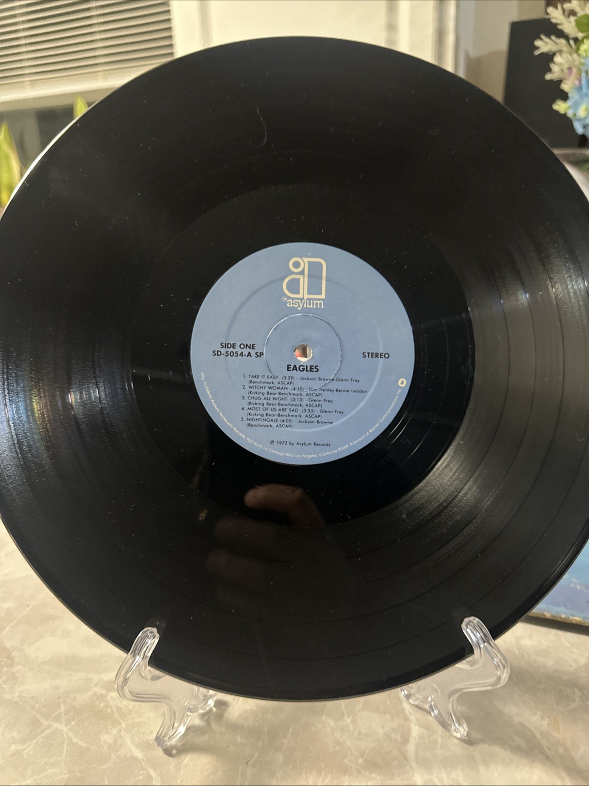 Eagles – Self Titled LP ~ 1972 Asylum Records – SD-5054 w/ Inner Sleeve