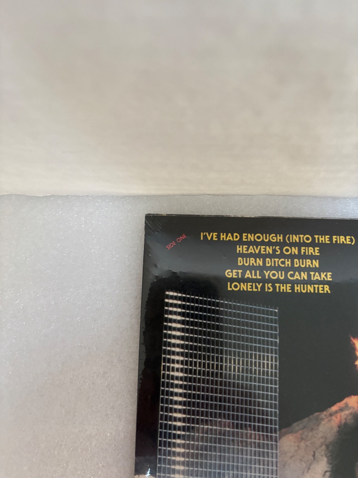 KISS ANIMALIZE 1984 SEALED LP with HYPE STICKER