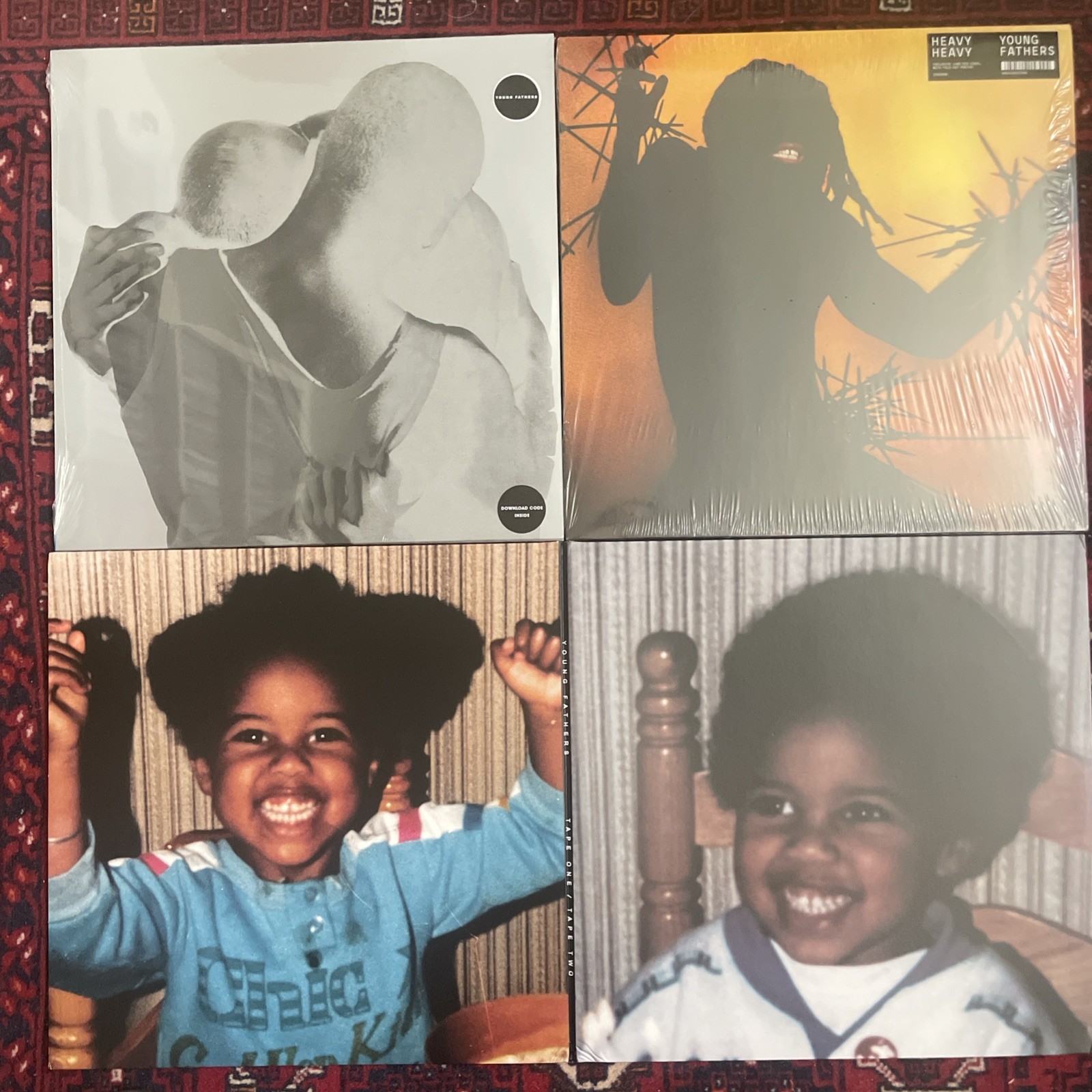 Young Fathers Vinyl Lot (3 LPs) Alternative Hip Hop Rap Records Big Dada