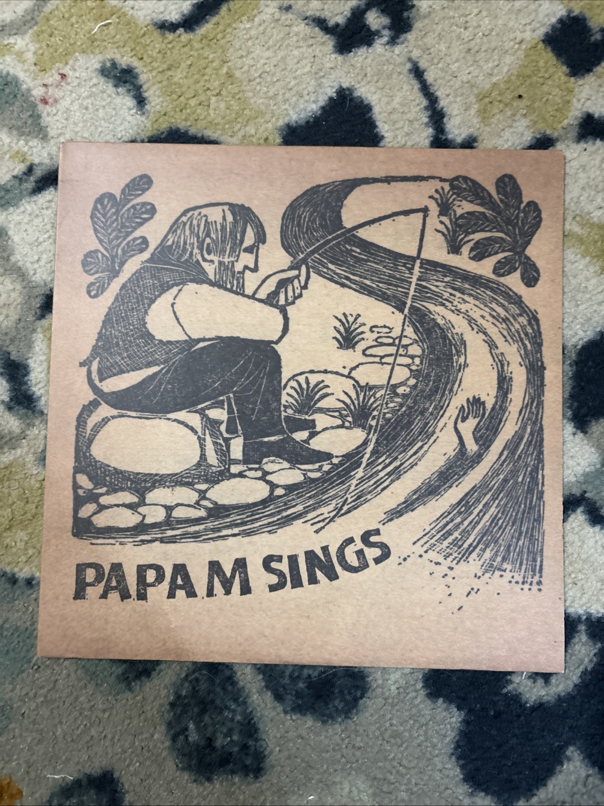 Papa M Sings 12” One Sided Etched Vinyl 2001 EX