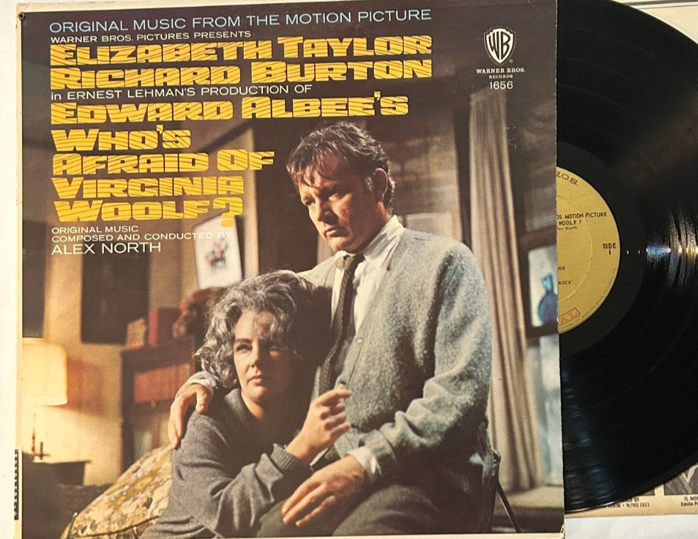Who’s Afraid of Virginia Woolf? – 1966 Warner LP Mono – Alex North – Taylor EX