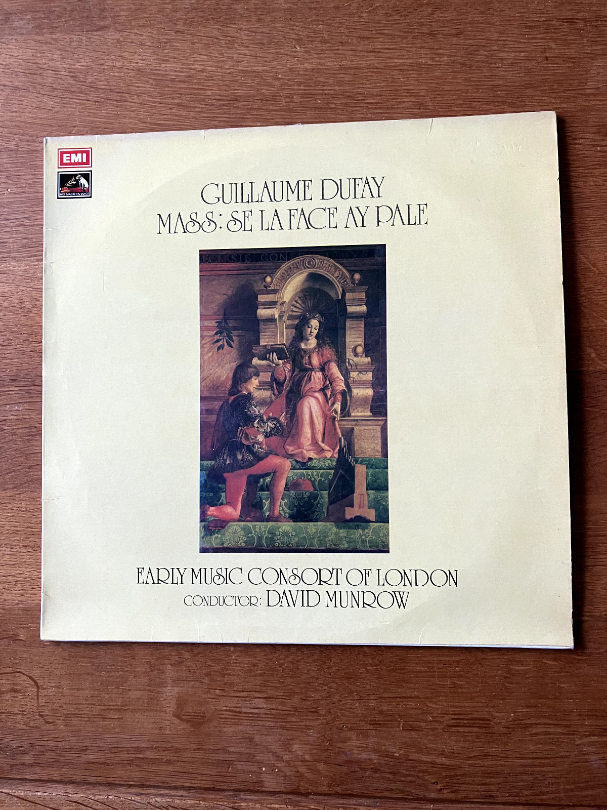 Dufay Mass Se La Face Ay Pale/Munrow, Early Music Consort Ldn HMV CSD 3751