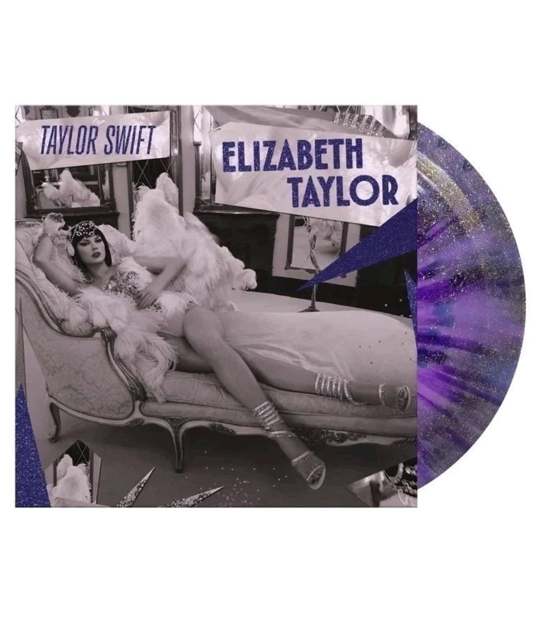 TAYLOR SWIFT Elizabeth Taylor 7″ Violet Glitter Viny! Single RSD 2026 – In HAND