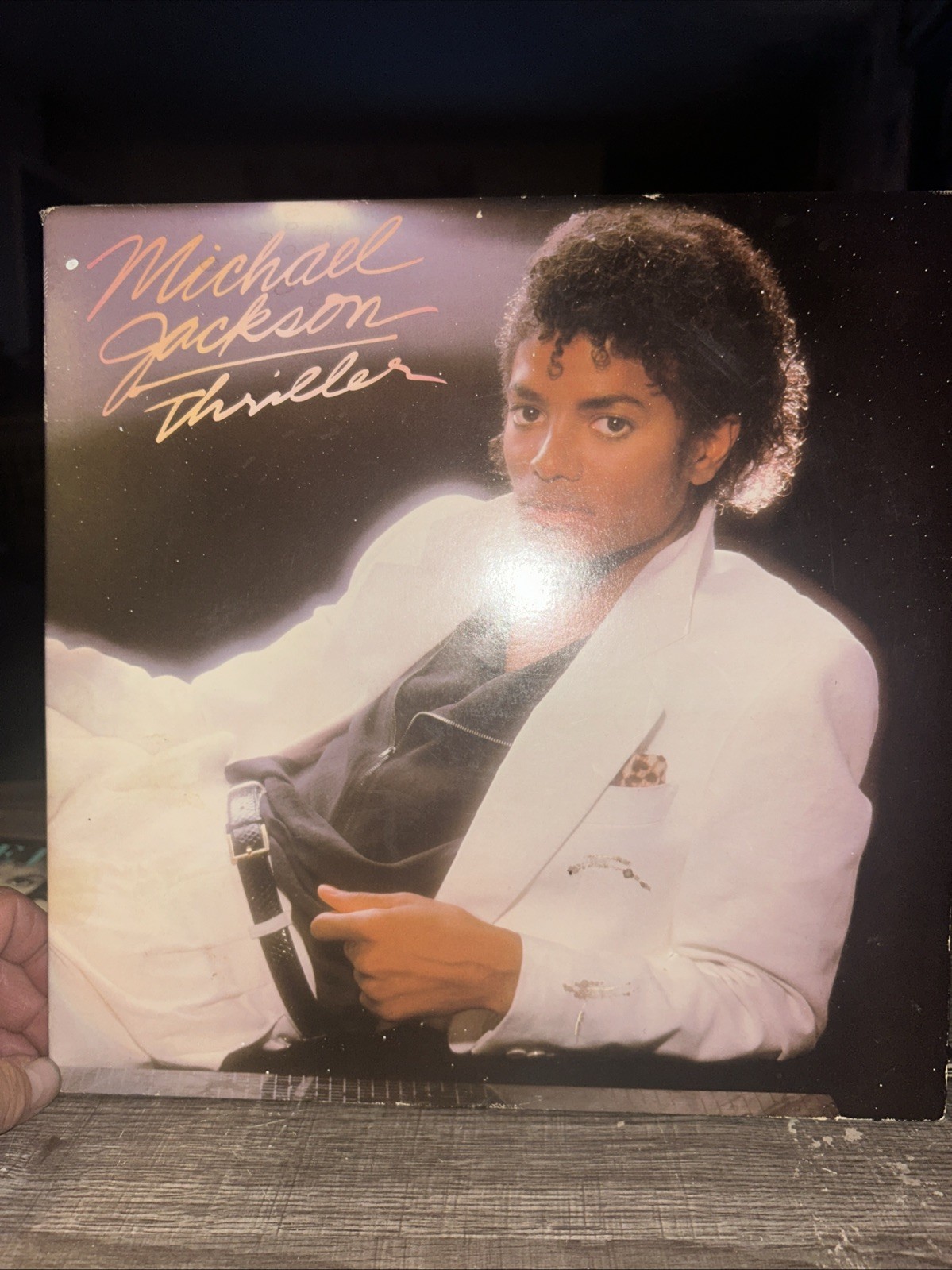 Thriller by Michael Jackson VINYL LP Epic Records VG++