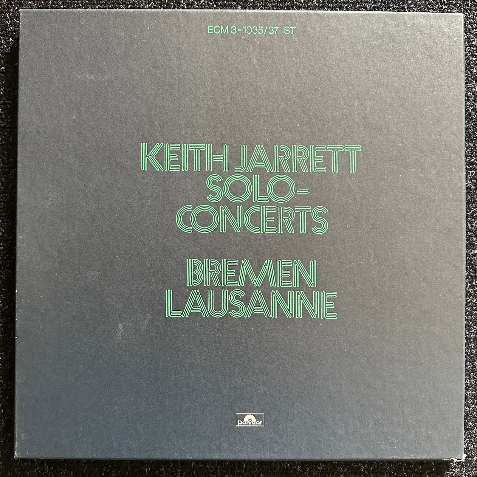 Keith Jarrett Solo Concerts Vinyl 3LP Box Set With Booklet 1973 ECM Records Jazz