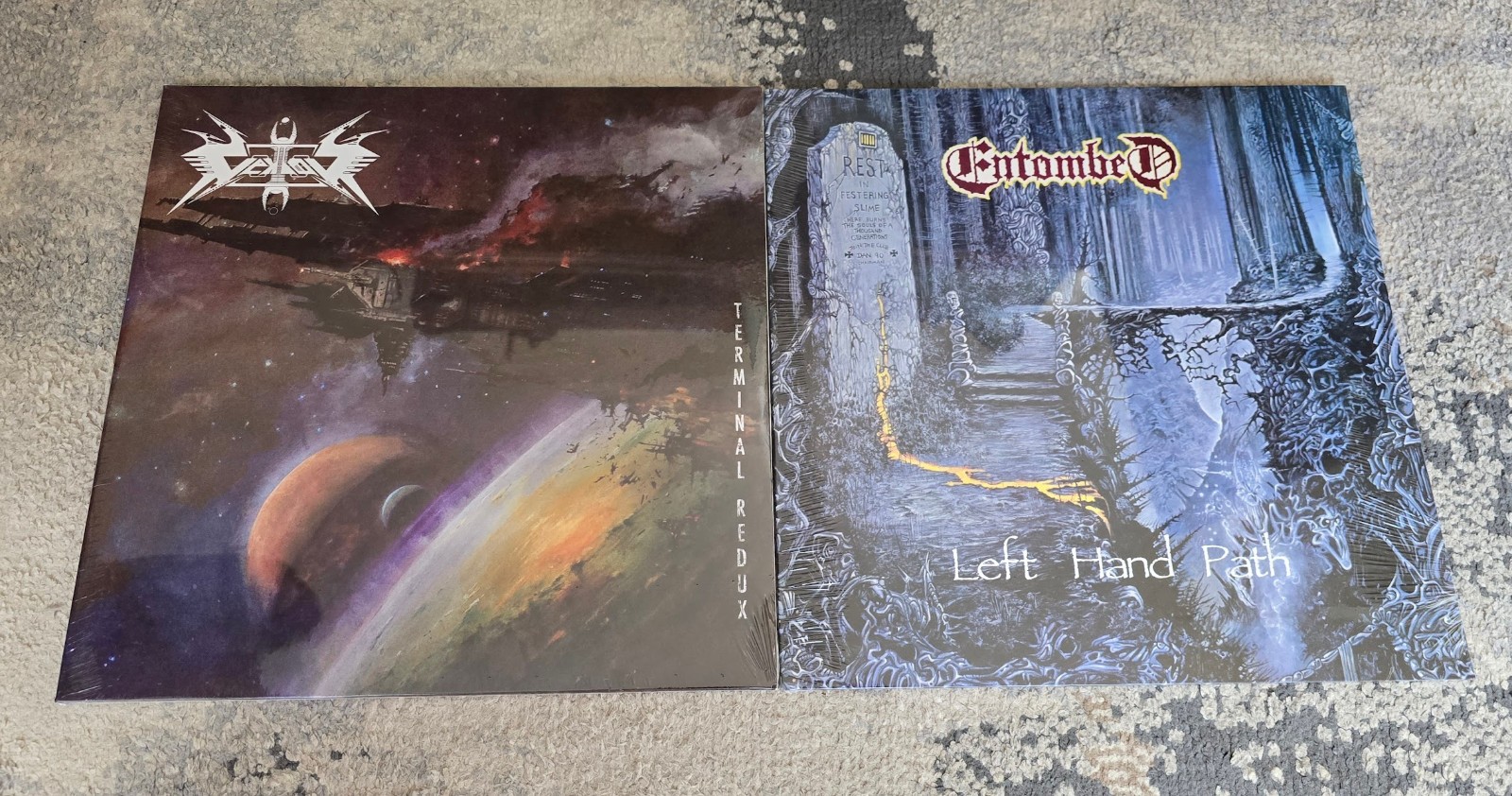 Entombed – Left Hand Path & Vektor – Terminal Redux | Sealed Vinyl METAL