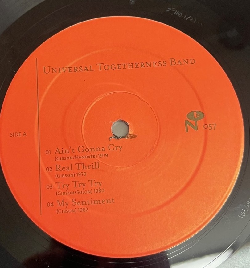 UNIVERSAL TOGETHERNESS BAND – SELF-TITLED – 2015 NUMERO GROUP LP vinyl s/t album