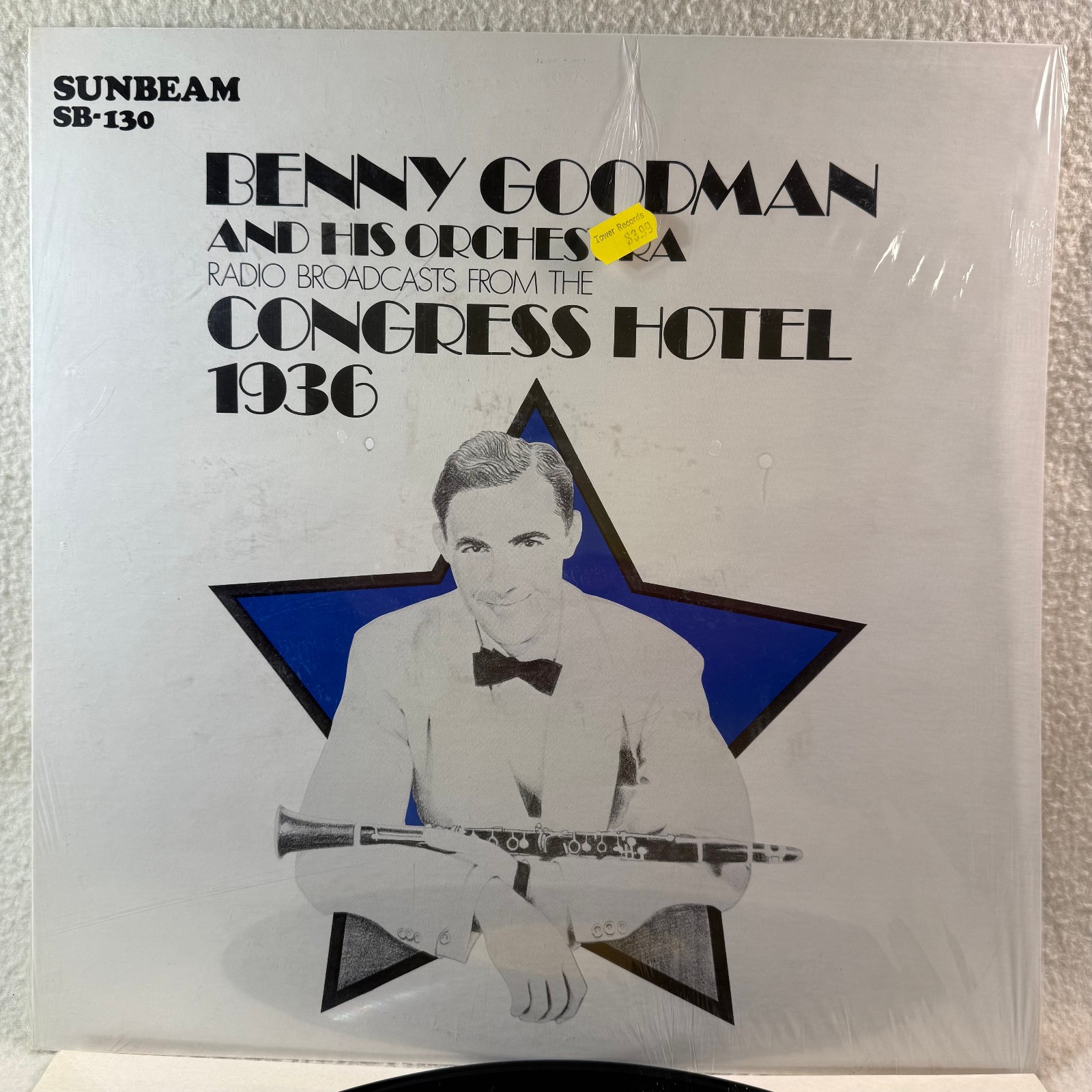 Benny Goodman, Radio Broadcasts From The Congress Hotel 1936 (SB-130) EX LP Jazz