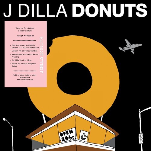 J Dilla – Donuts [New Vinyl LP] Audiophile, 180 Gram, Anniversary Ed