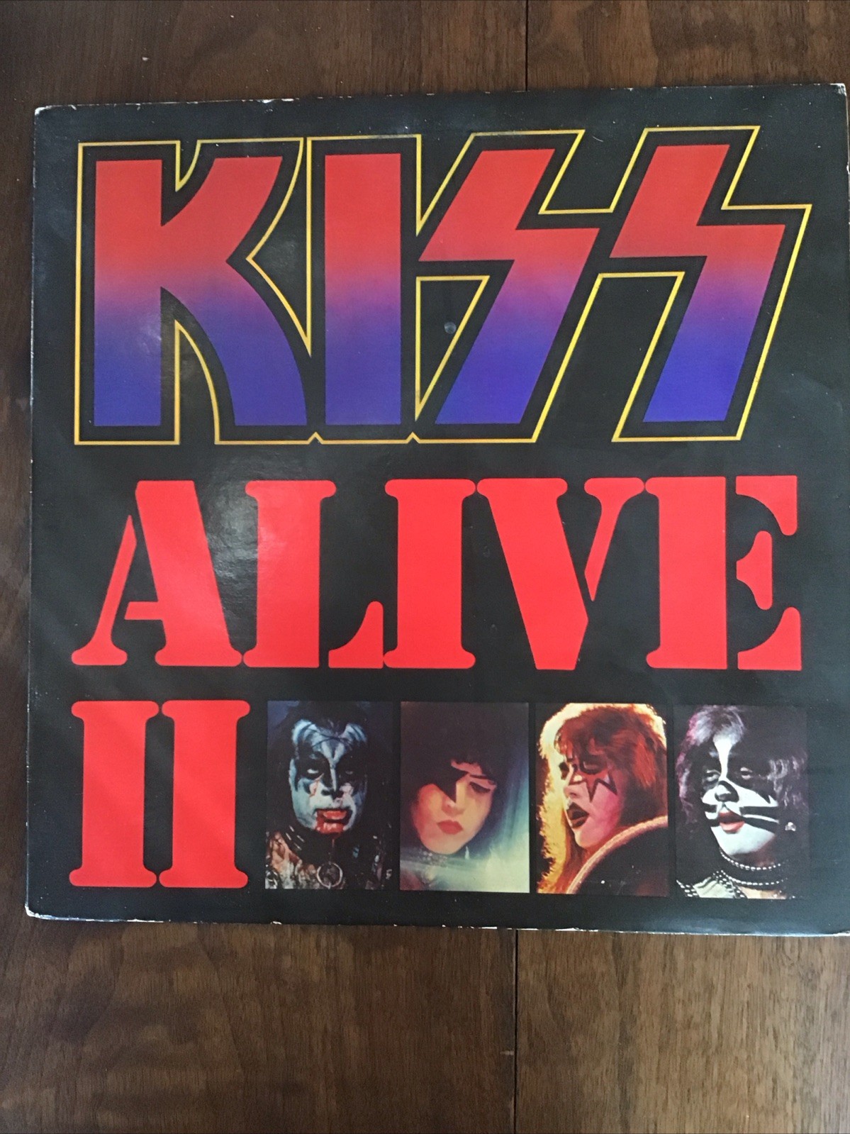 KISS Alive II Vinyl 2-LP NBLP 7076-2 1977 Casablanca Pressing W/ Booklet VG+/VG