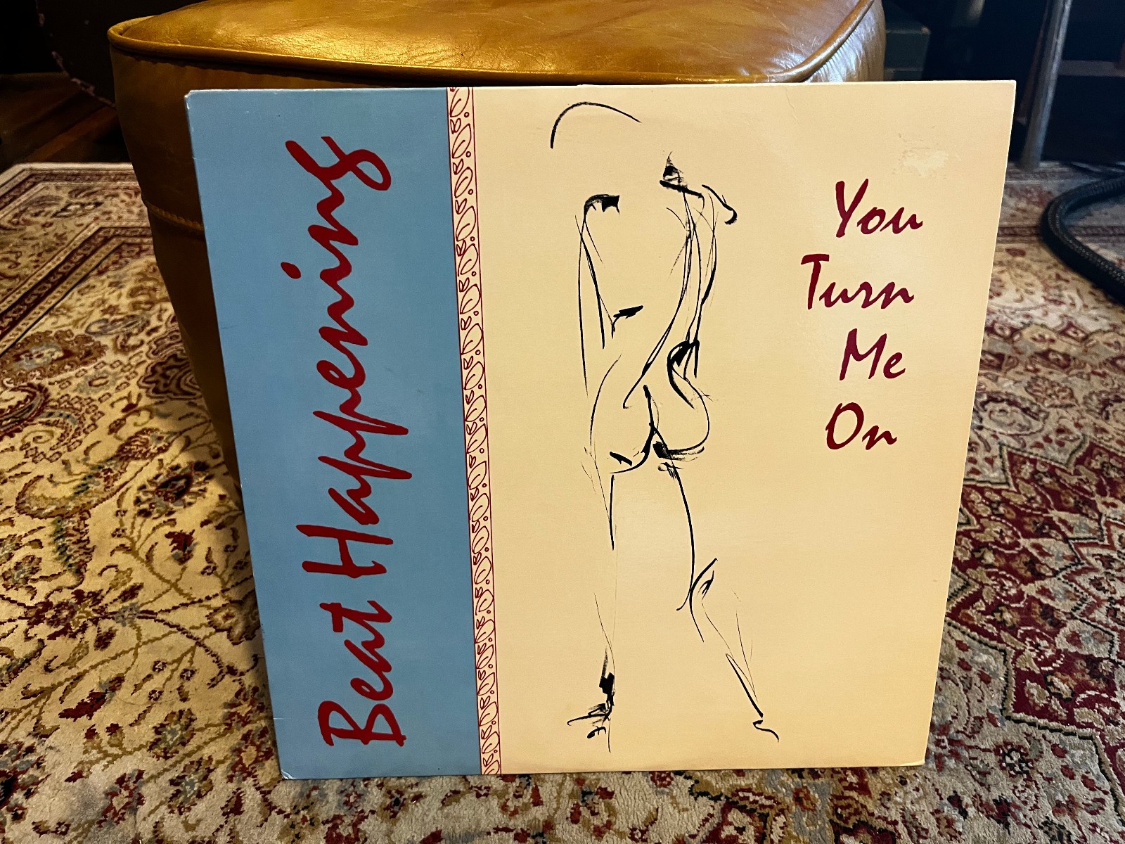 Very Rare 1992 Beat Happening You Turn Me On LP Sub Pop K Records Red Vinyl
