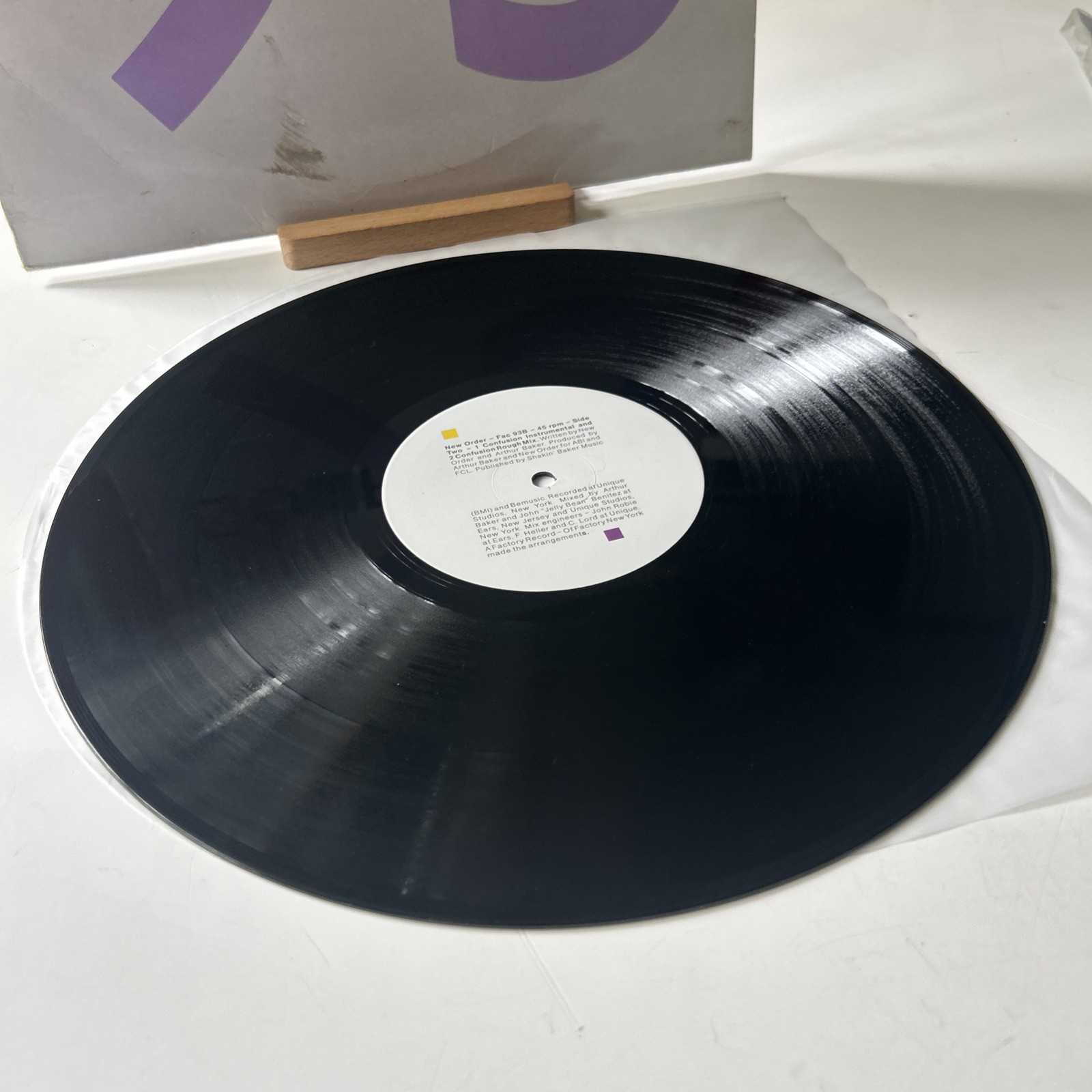 New Order – Confusion – UK FAC 93A – 12” Vinyl Record VG+ / VG Condition