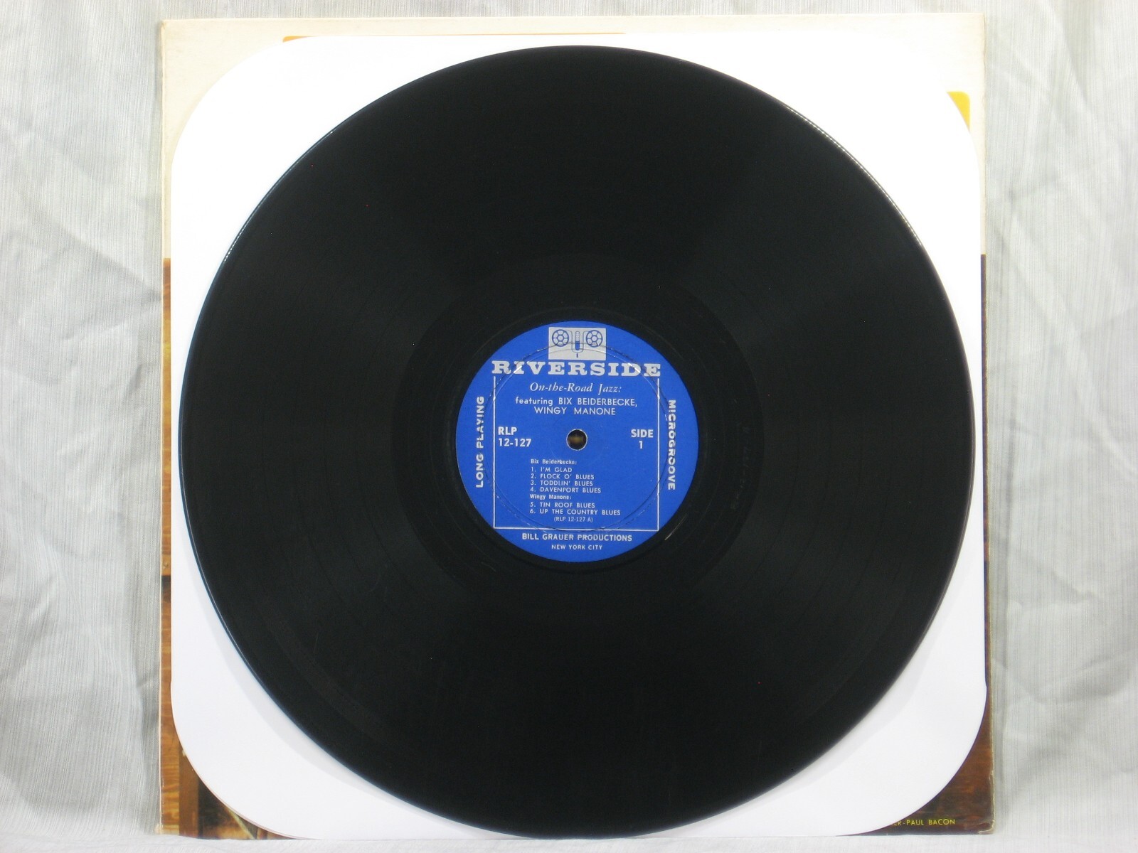 Beiderbecke, Manone – On-the-Road Jazz – Riverside Jazz Archives – RLP 12-127