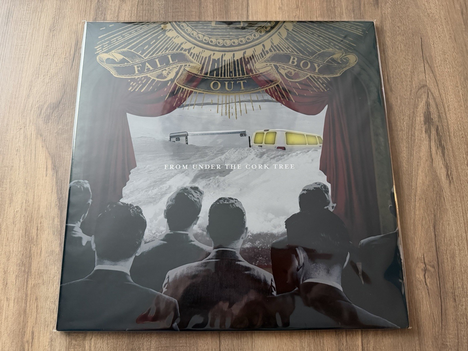 Fall Out Boy – From Under The Cork Tree – Hot Topic /2000 Gold Maroon Vinyl