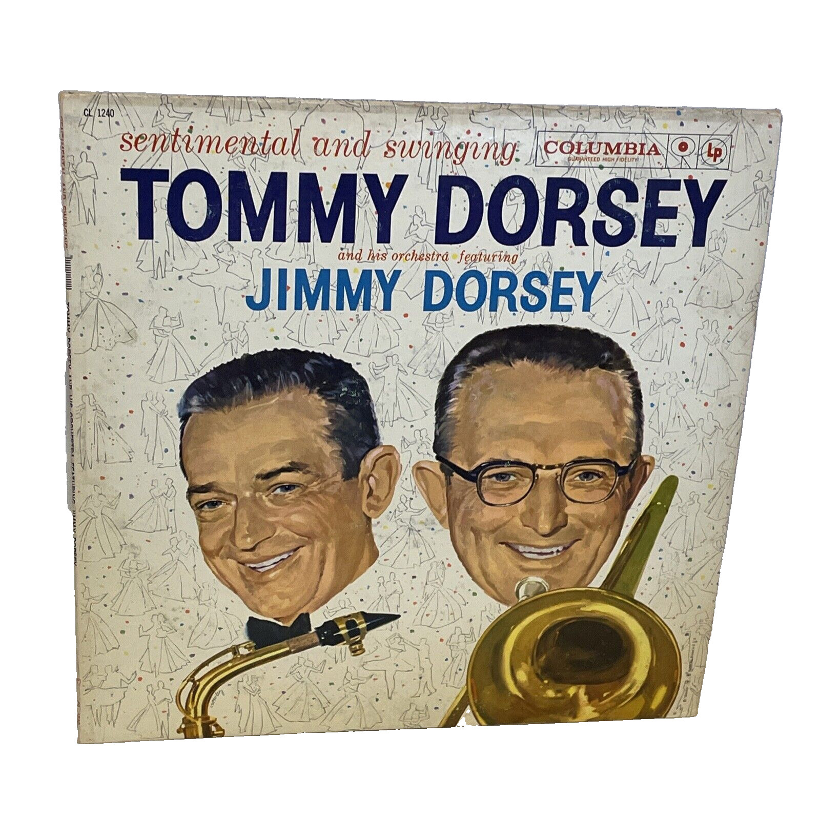Tommy Dorsey Sentimental And Swinging (Vinyl, 1959) Columbia CL 1240 VG+ LP