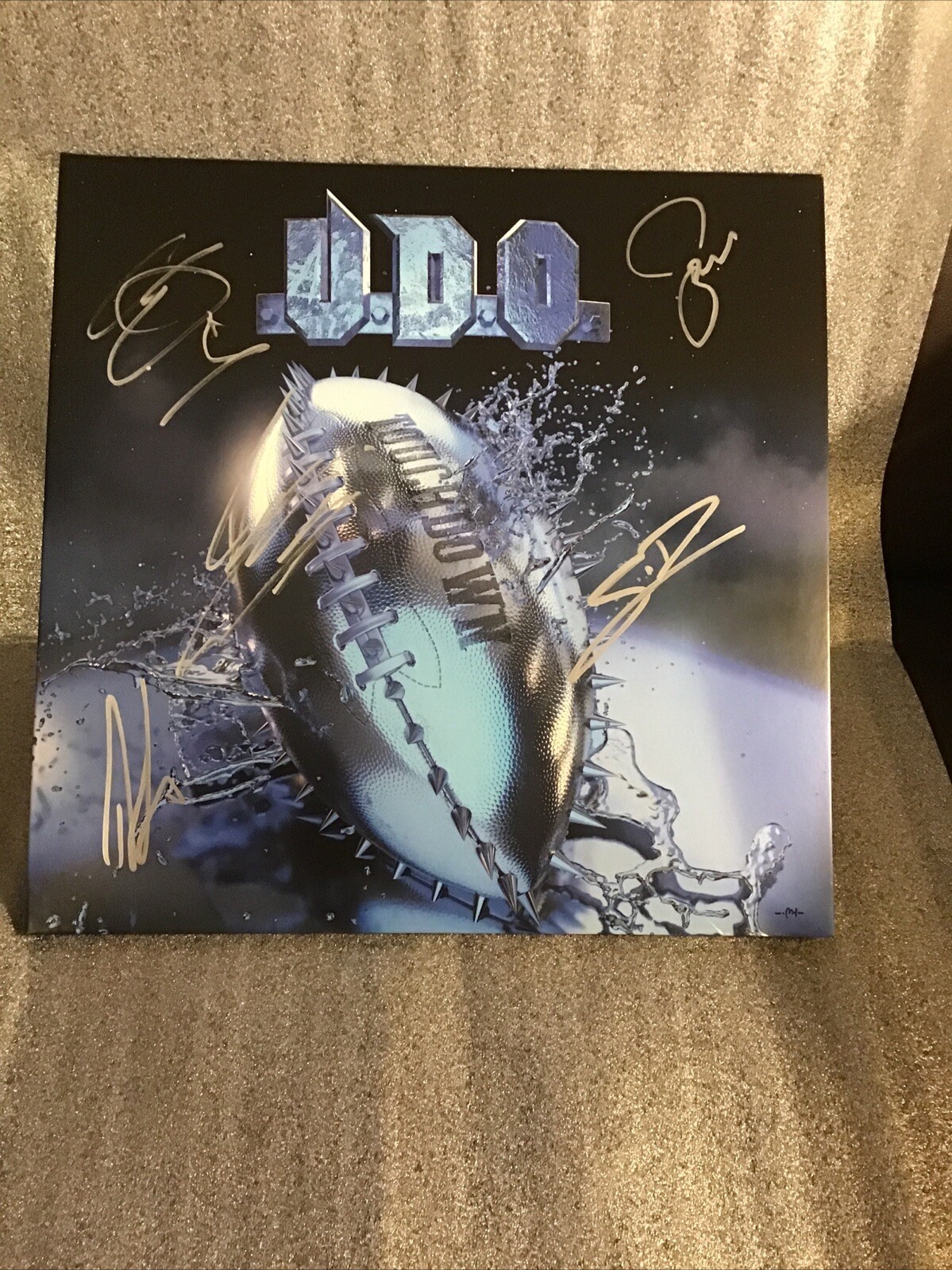 Vinyl Records – U.D.O.- Touchdown- Limited Edition Splatter Pressing, New Signed