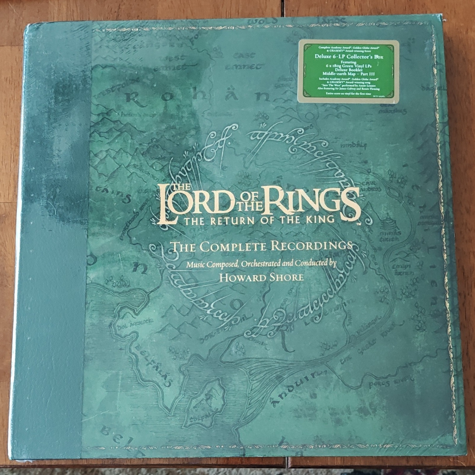 Howard Shore LOTR Return of the King Complete Recordings Deluxe 6LP Green
