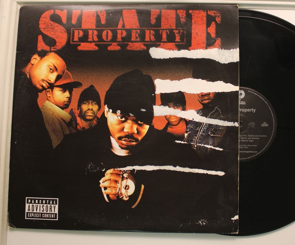 State Property 2-Disc Lp Self-Titled (2002) On Roc-A-Fella – Vg+ To Vg++ / Vg- (