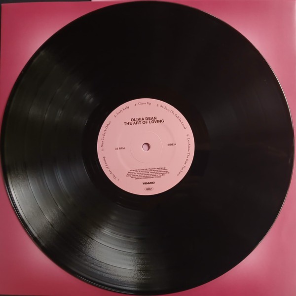 Olivia Dean – The Art Of Loving – 1 LP Black Vinyl New Sealed Man I Need So Easy