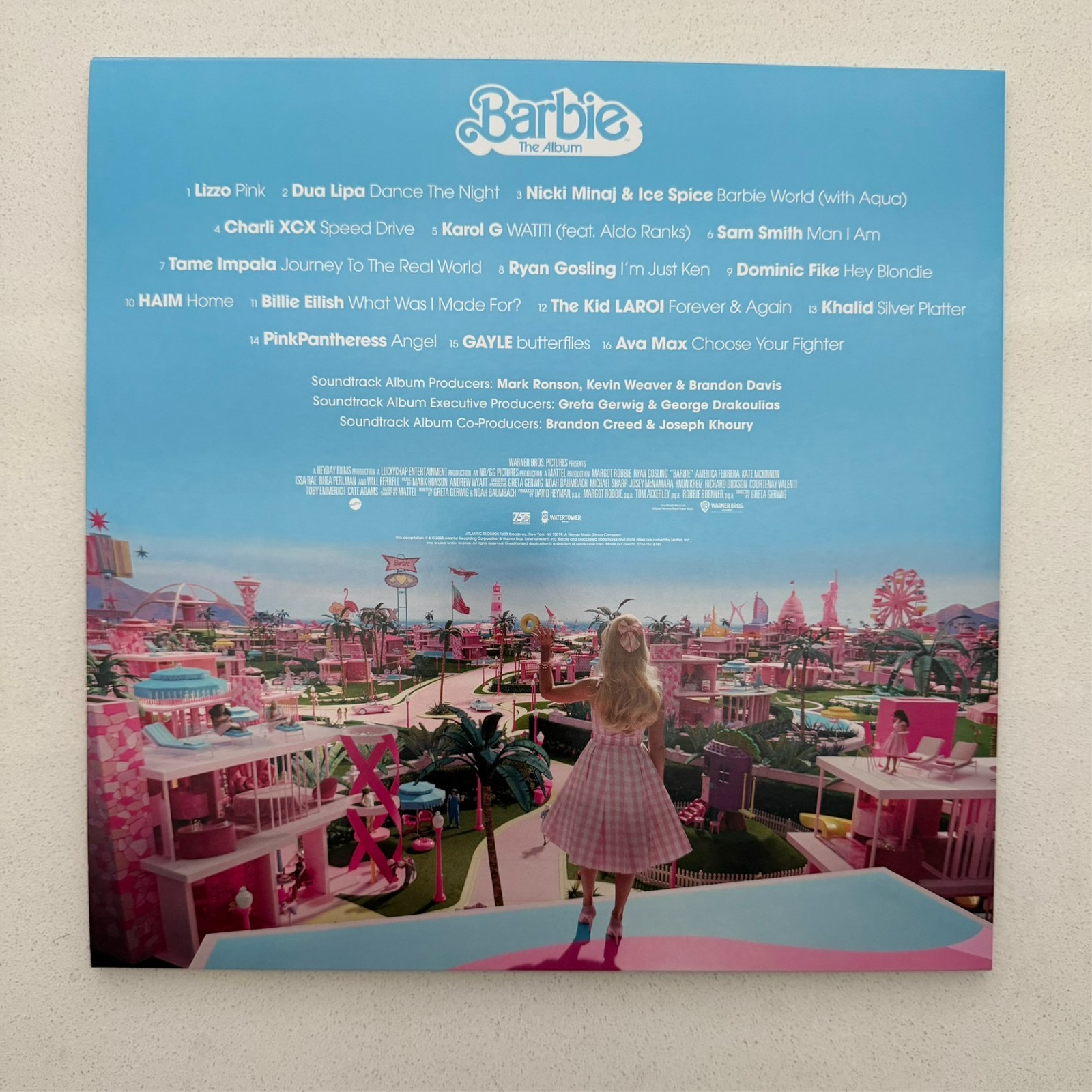 Barbie the Album (Original Soundtrack) Hot Pink Vinyl with Poster