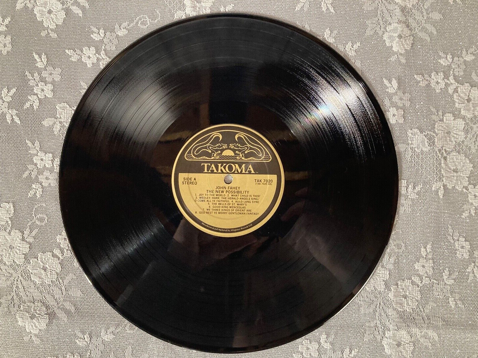 The New Possibility: John Fahey’s Guitar Soli Christmas Album 1974 Vinyl LP