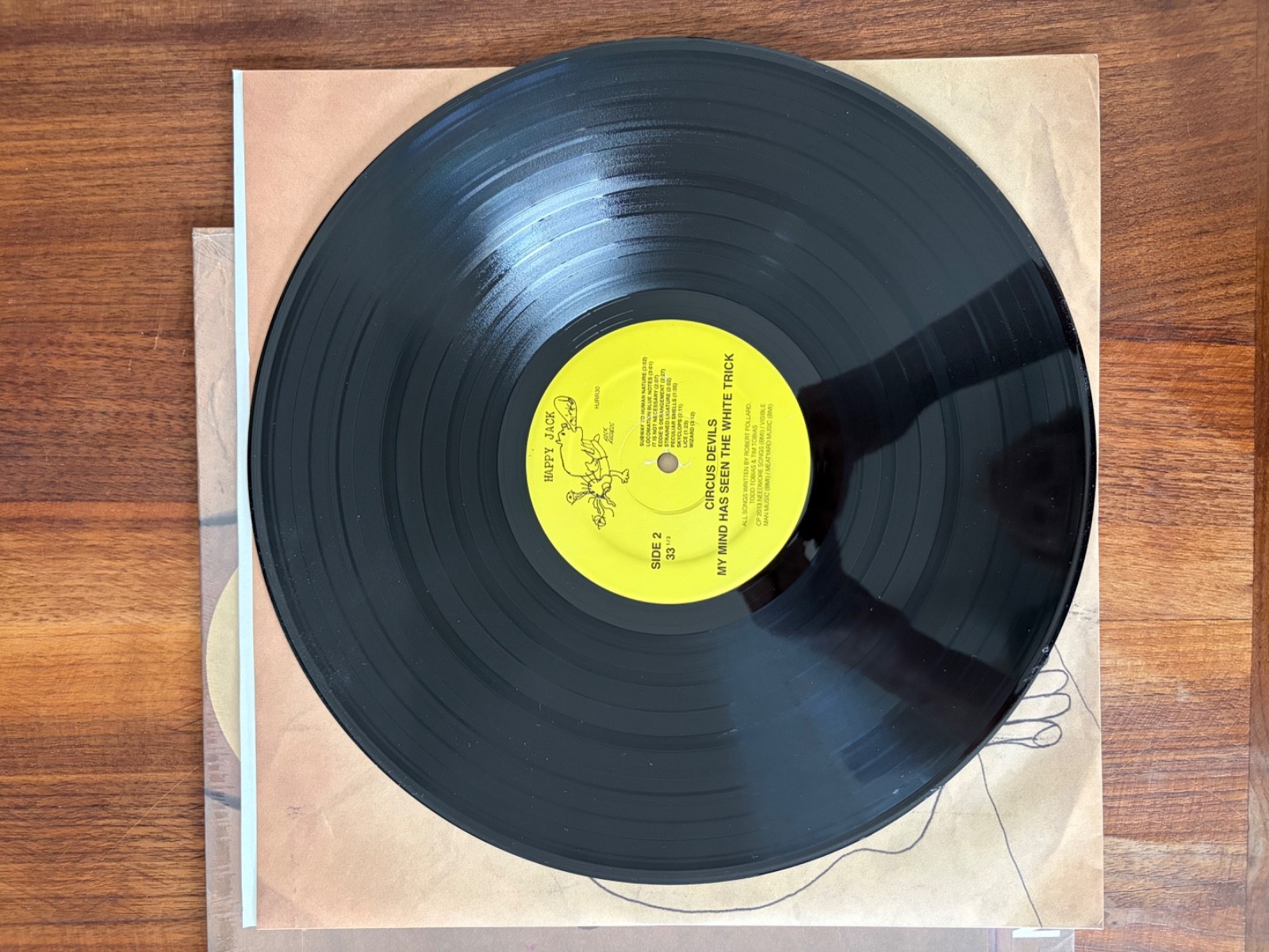 Circus Devils My Mind Has Seen The White Trick LP Robert Pollard