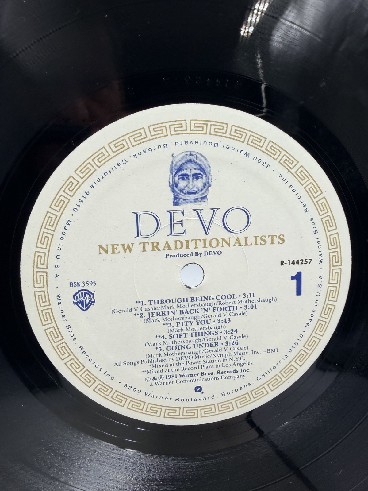 DEVO New Traditionalists LP Vinyl Record Warner Bros