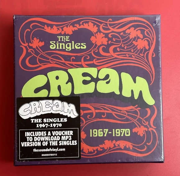 Cream – The Singles 1967-1970 473 527-1 EU 10 x Vinyl, 7″, 45 RPM, Single BoxSet