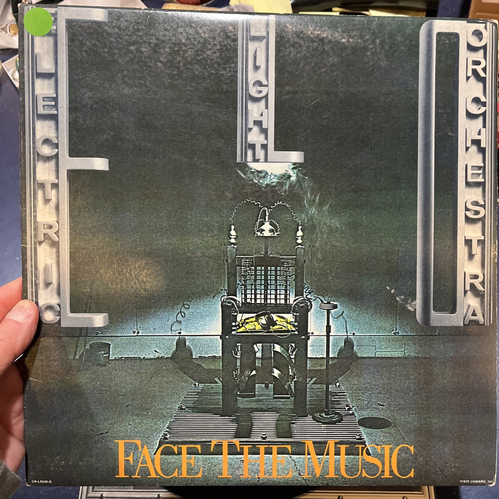 The Electric Light Orchestra Face The Music LP 1975 UA-LA546G Research Press VG+