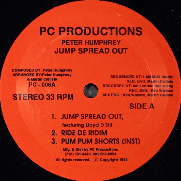 Peter Humphrey – Jump Spread Out (12″) (Fair (F)) – 3850621318