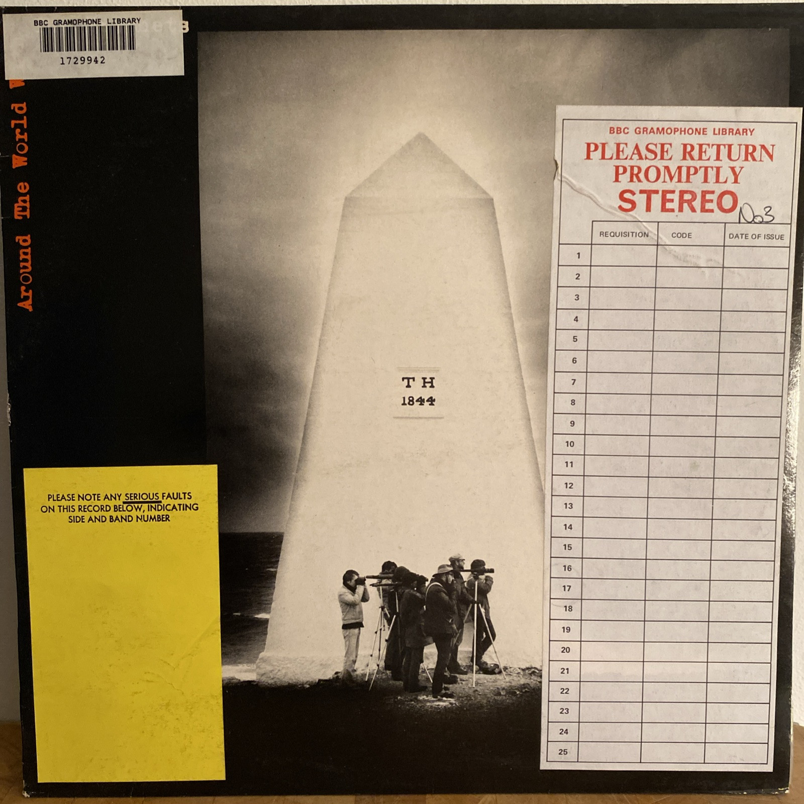 Profits – Around World With – Used Vinyl Record lp – Zuglp1+Insert Near Mint LP