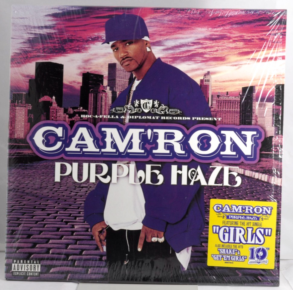 Cam’ron – Purple Haze RAF Records 2004 Us Original ( 2LP/NM/NM)”237