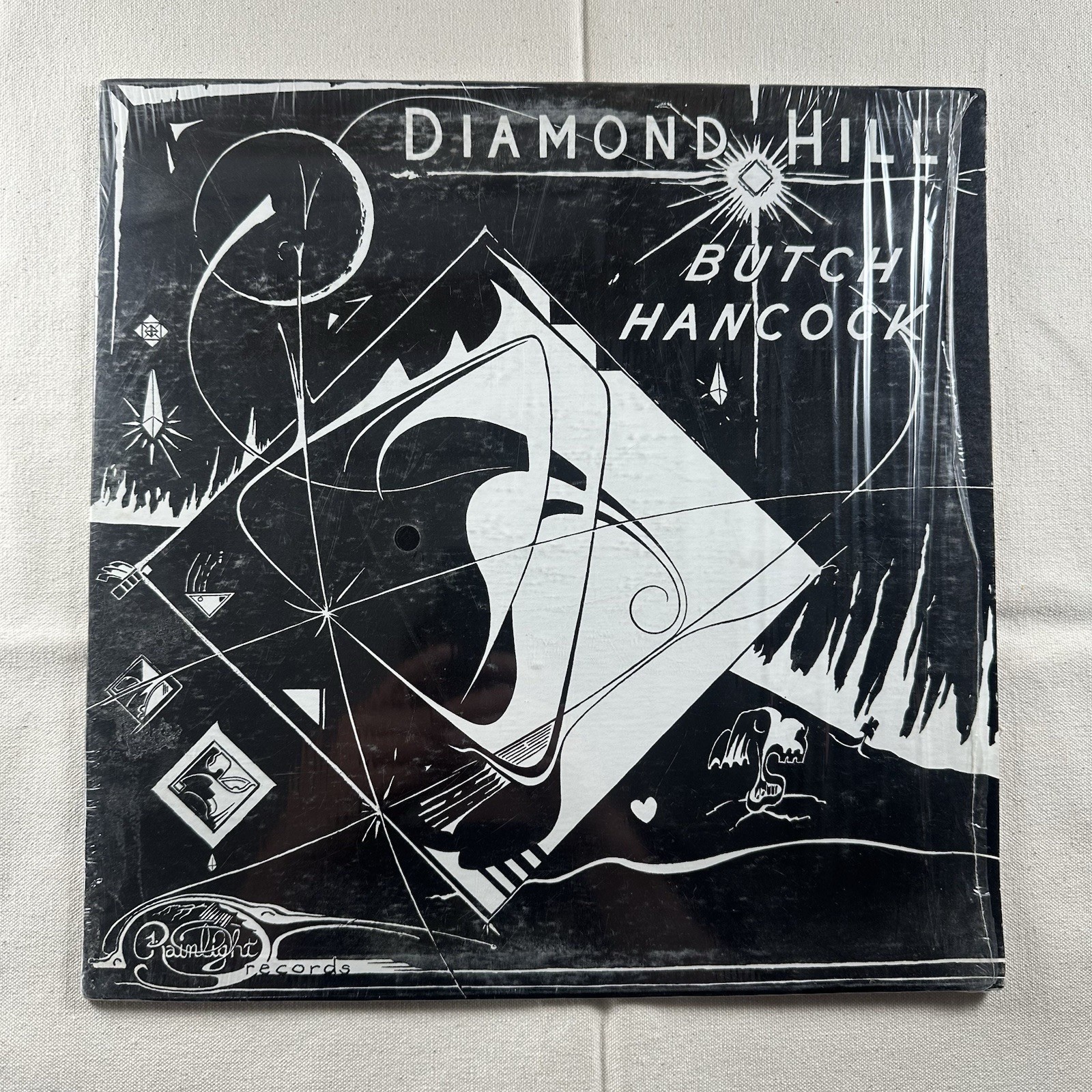 BUTCH HANCOCK Diamond Hill LP 1980 Original Private Alt Country In Shrink