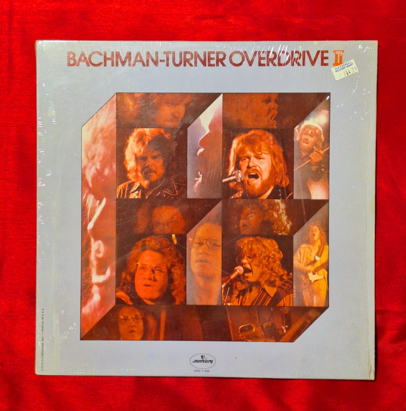 Bachman-Turner Overdrive II Vinyl LP Mercury SRM1696 1973-USA ~ PLAYS GREAT