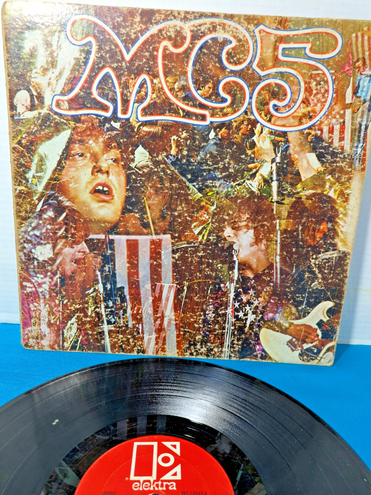MC5 Kick Out The Jams LP Elektra EKS 74042 US Censored Stereo