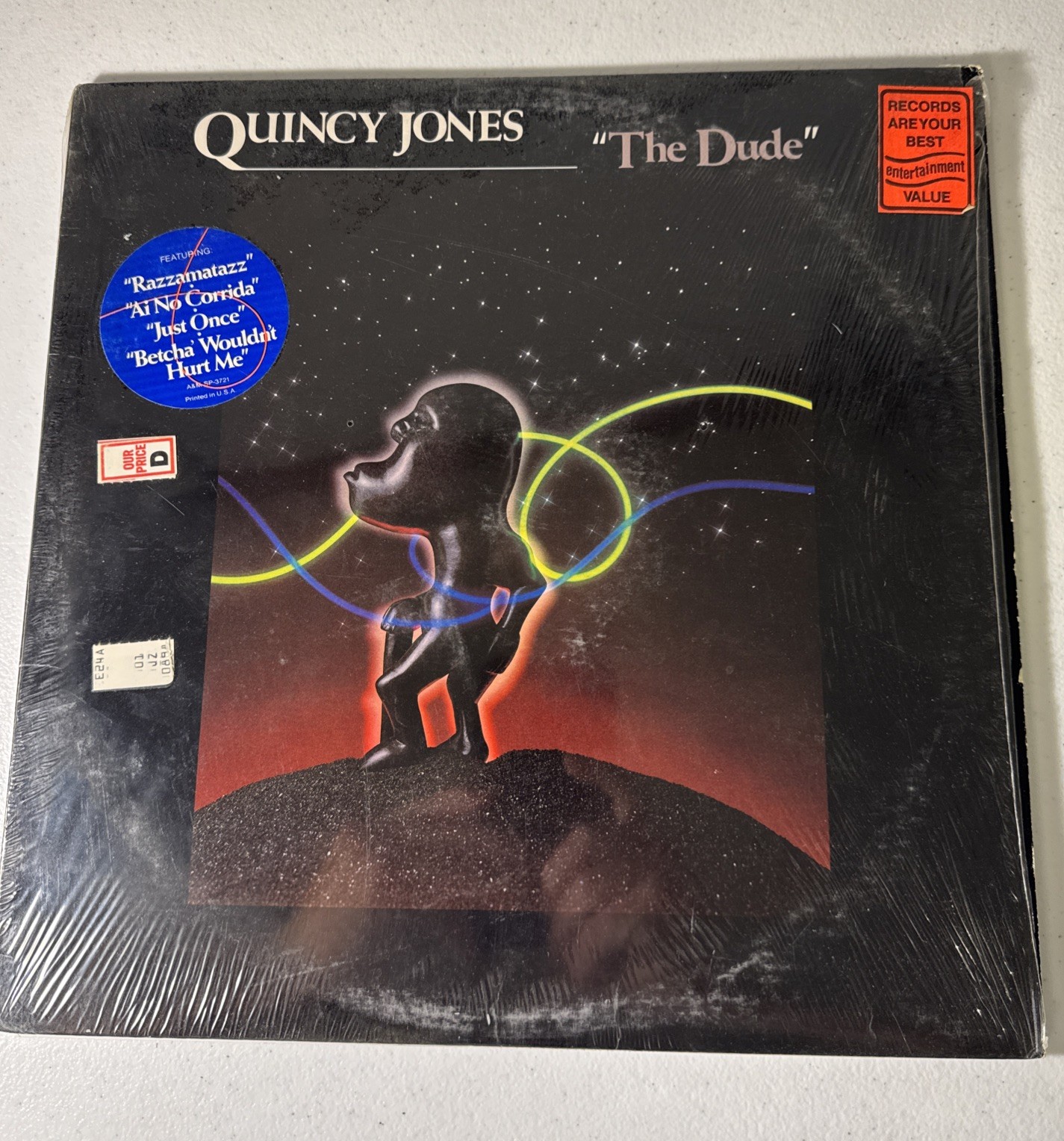 Quincy Jones—The Dude.. VG vinyl lp..SP3721