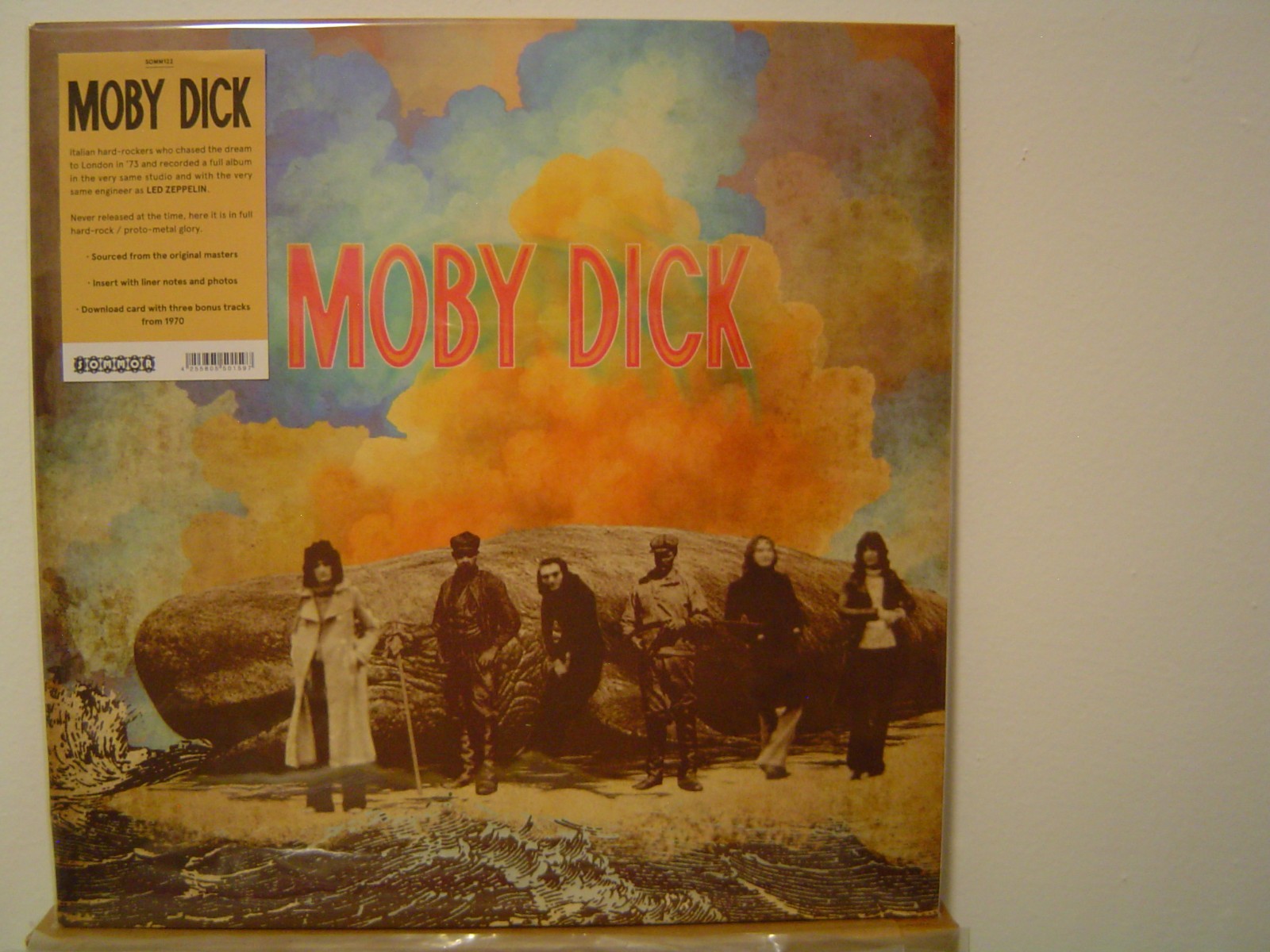 MOBY DICK LP/1973 Italy/Underground Euro Hard Rock/Proto-Metal/Led Zeppelin