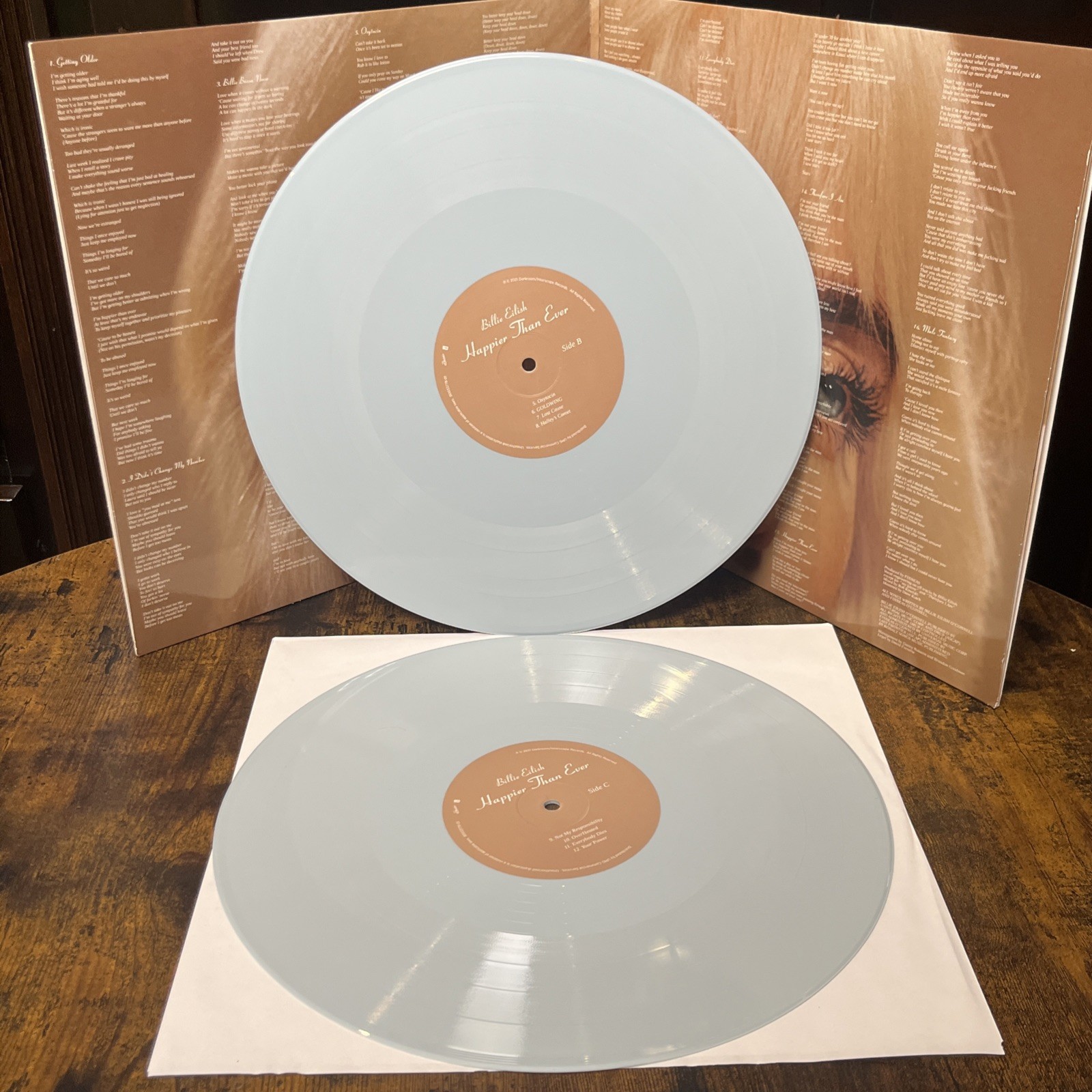 Billie Eilish – Happier Than Ever (Exclusive, Light Blue Vinyl 2 LP)