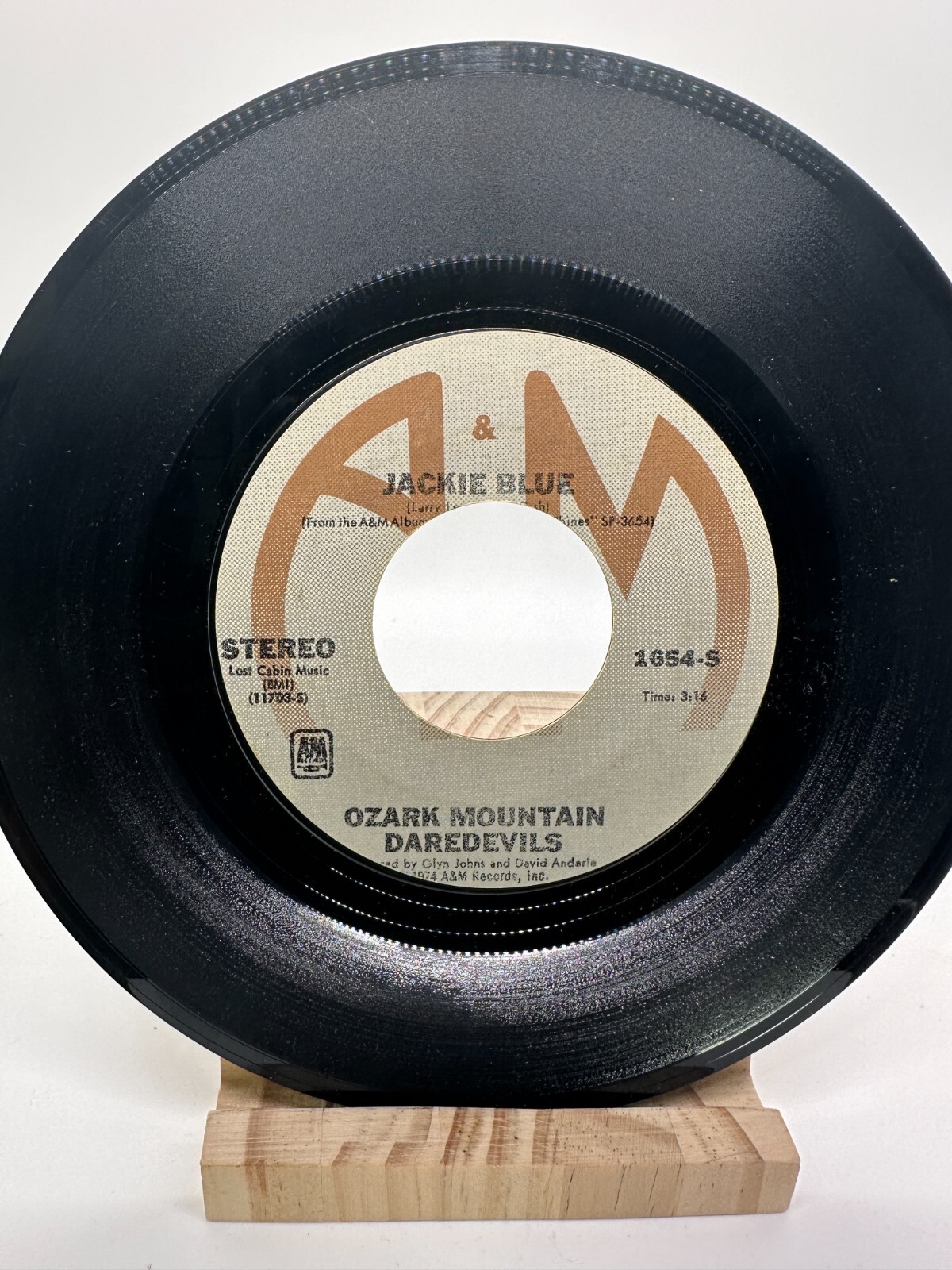 OZARK MOUNTAIN DAREDEVILS Better Days / Jackie Blue A&M 1654 VINYL 45 7″