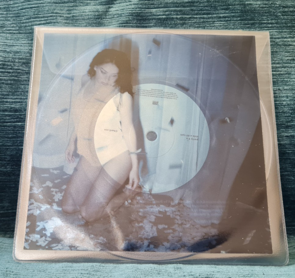 Charli XCX, Party 4U***RSD 2026 7″ Limited Clear Vinyl***Mint/Sealed