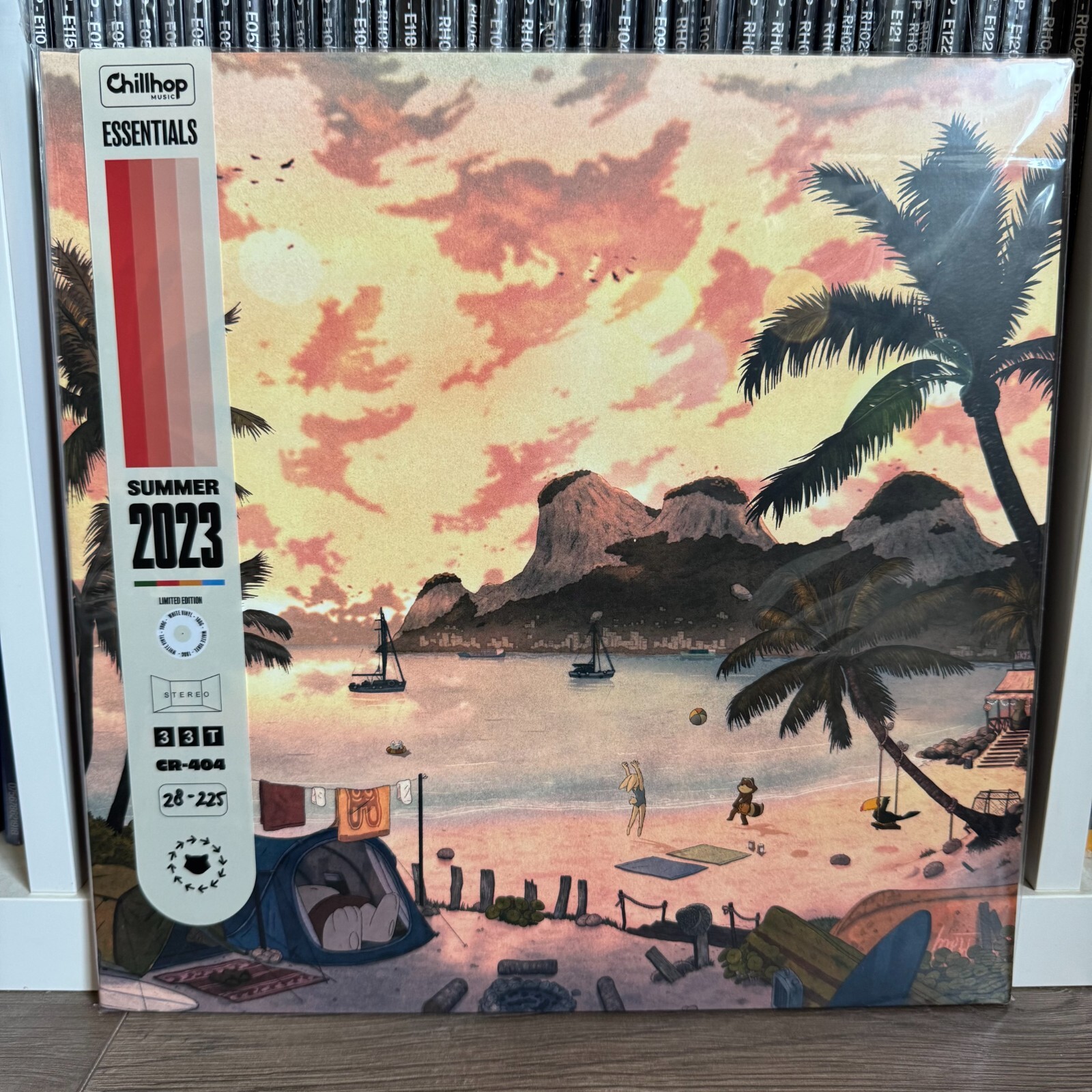 Chillhop Essentials – Summer 2023 2LP (White Vinyl) Limited Numbered 28/225 New
