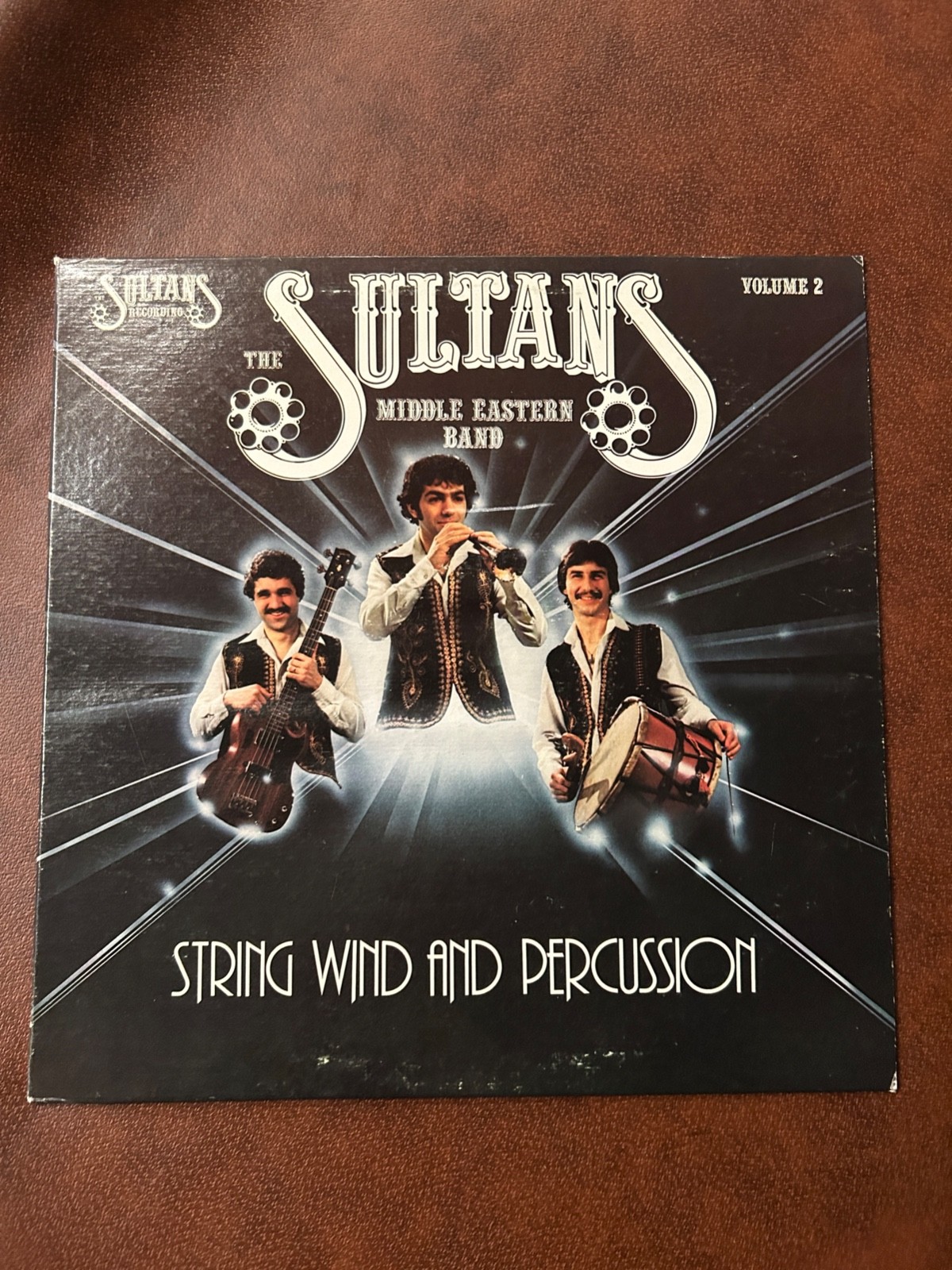 The Sultans Middle Eastern Band-String Wind And PercussionVol 2 S-003 Vinyl 12”
