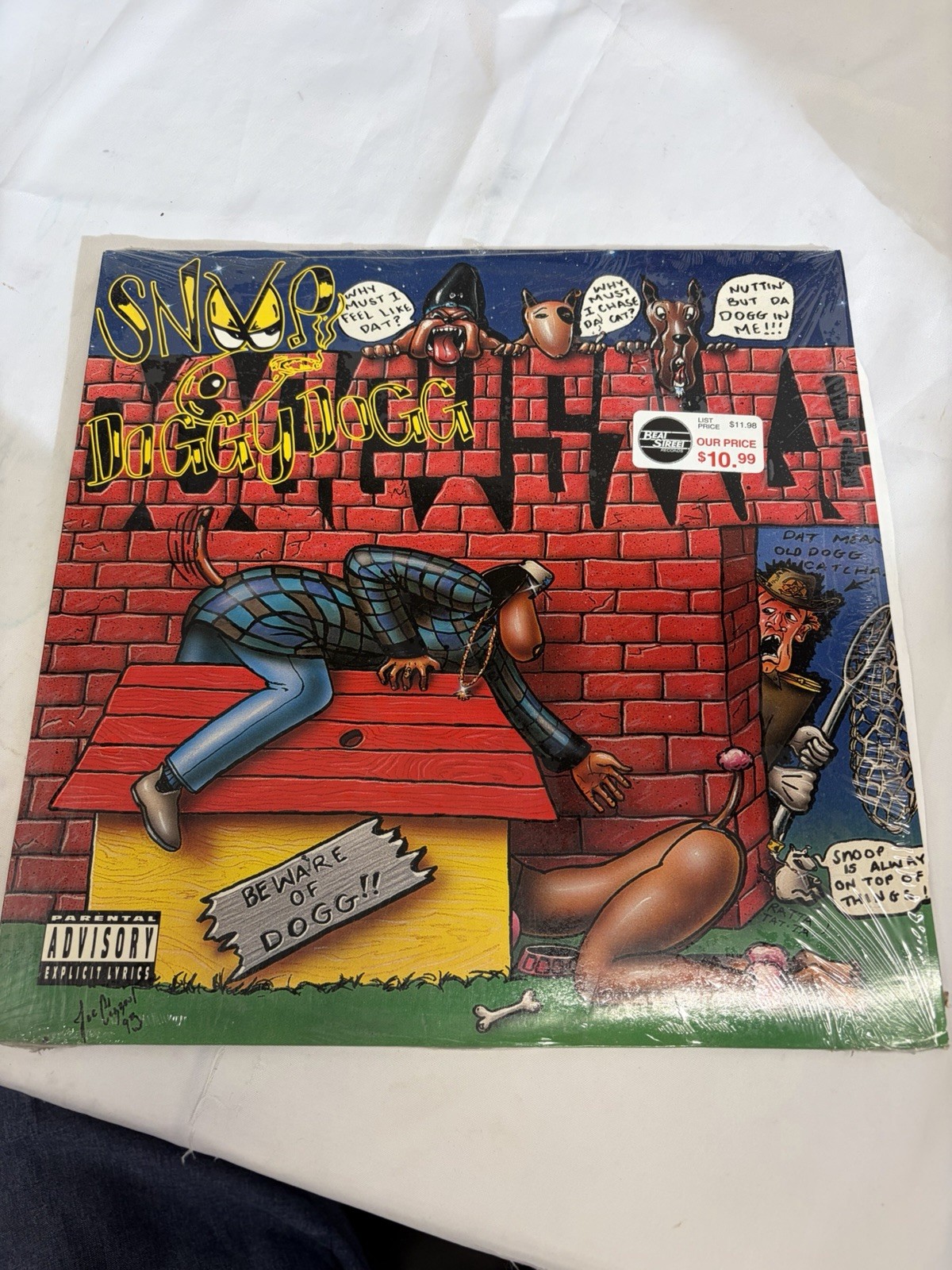 Snoop Doggy Dogg – Doggystyle (1996) Death Row vinyl original LP See Description