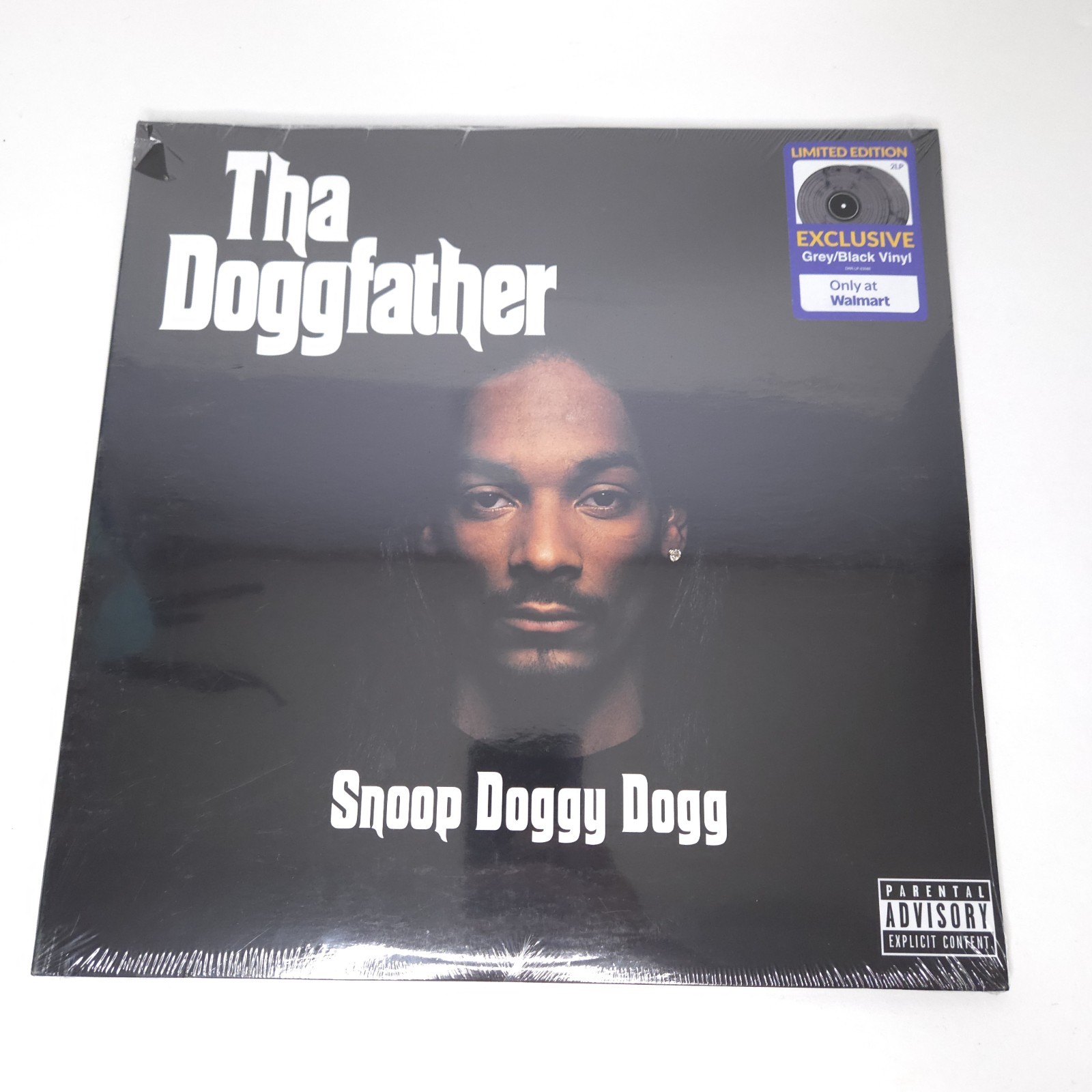 Tha Doggfather Snoop Doggy Dogg 2LP Grey/Black Vinyl Record Explicit Sealed New
