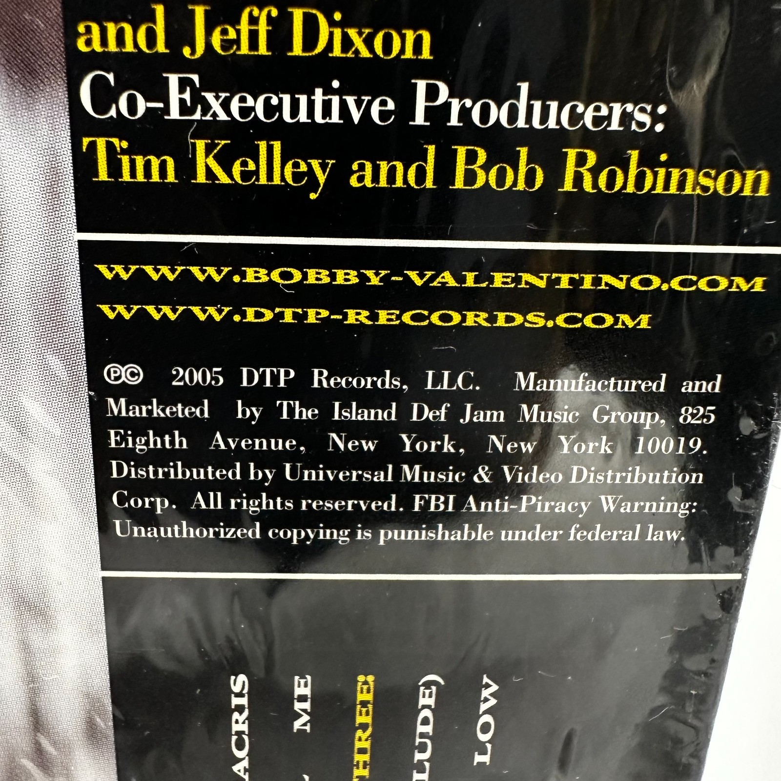 [Perfect Condition] Bobby Valentino / Disturbing Tha Peace 2005 US 2LP Vinyl