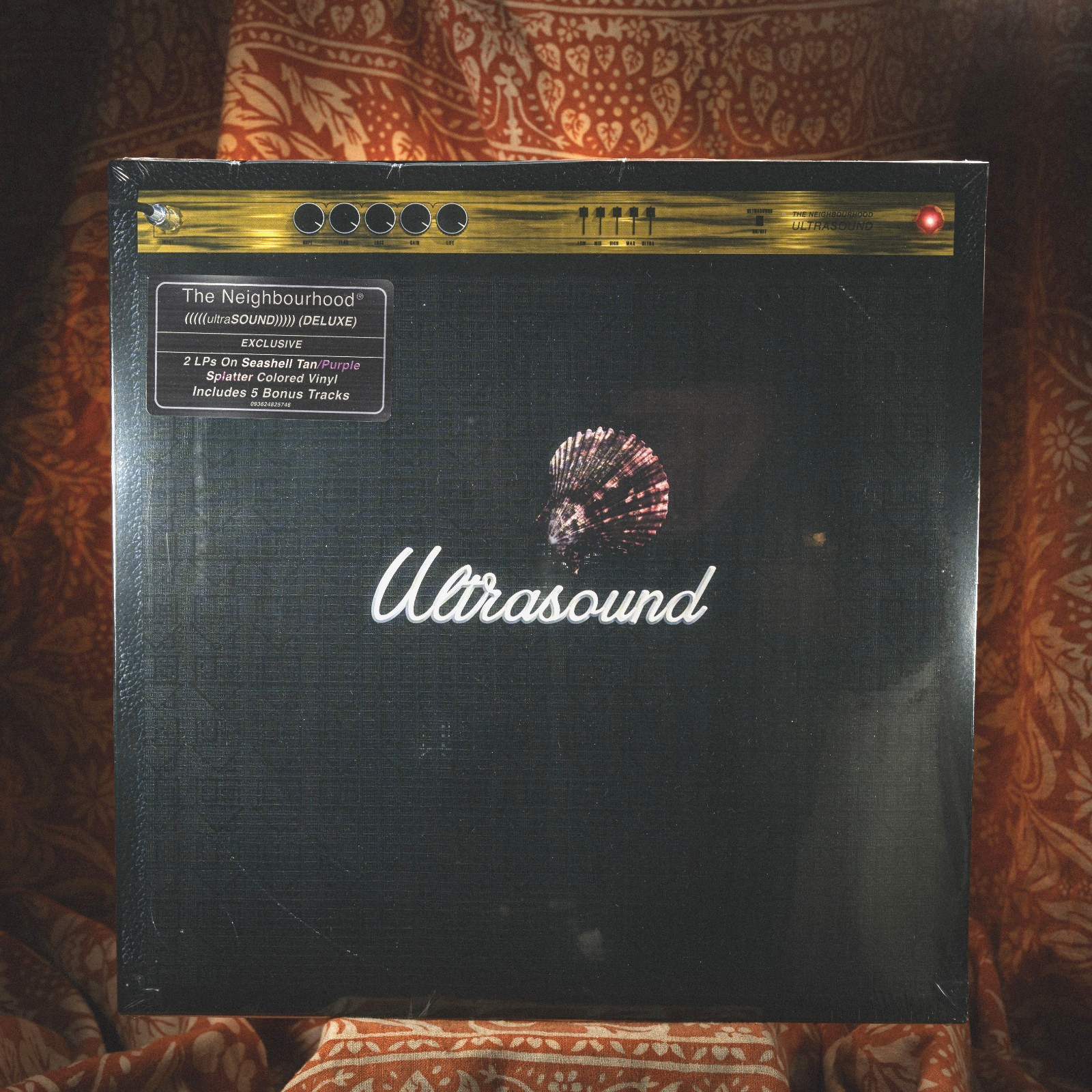 SEALED The Neighbourhood ultraSOUND TAN PURPLE SPLATTER vinyl 2LP chrome wiped