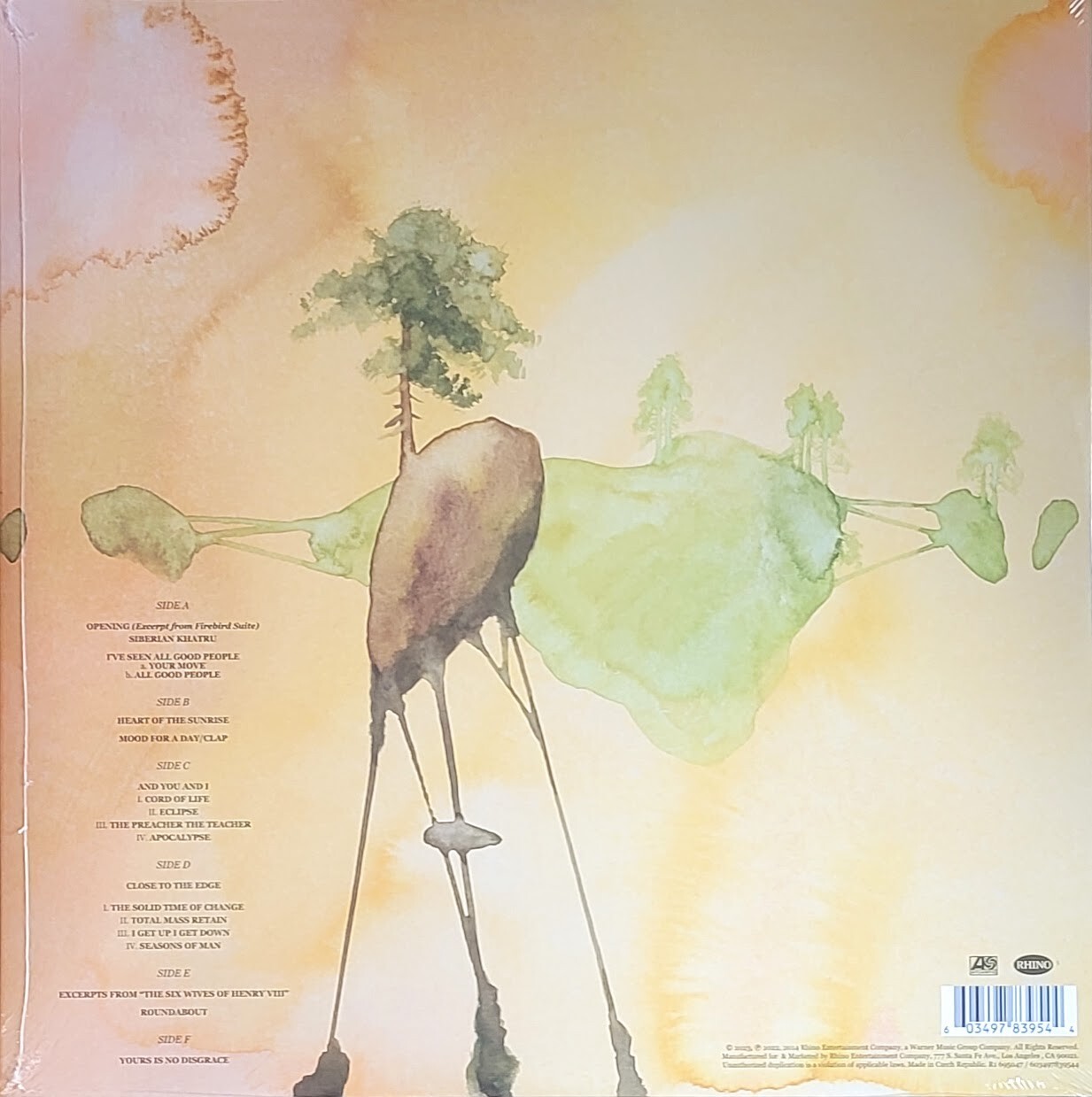 YES-LIVE AT KNOXVILLE CIVIC AUDITORIUM- VINYL 3-LP SET ” NEW, SEALED “
