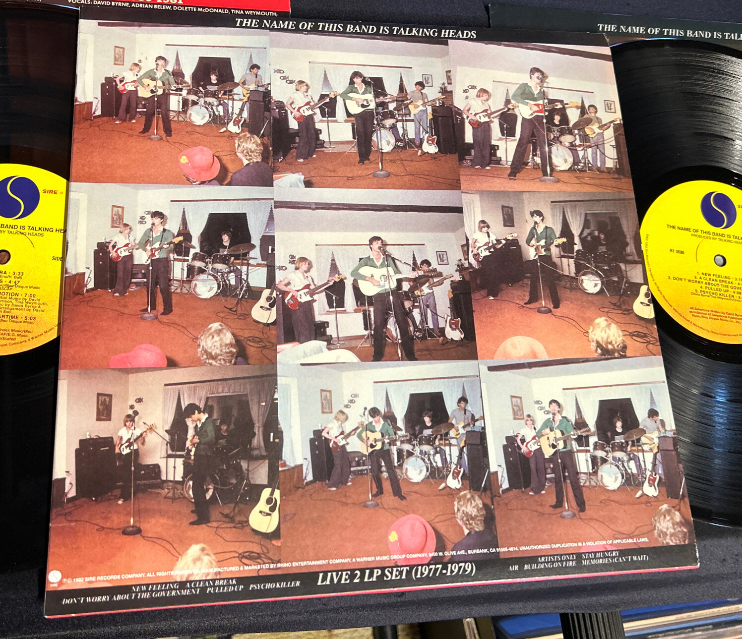 Talking Heads THE NAME OF THIS BAND IS TALKING HEADS 2013 180g Vinyl 2 LPs NM!