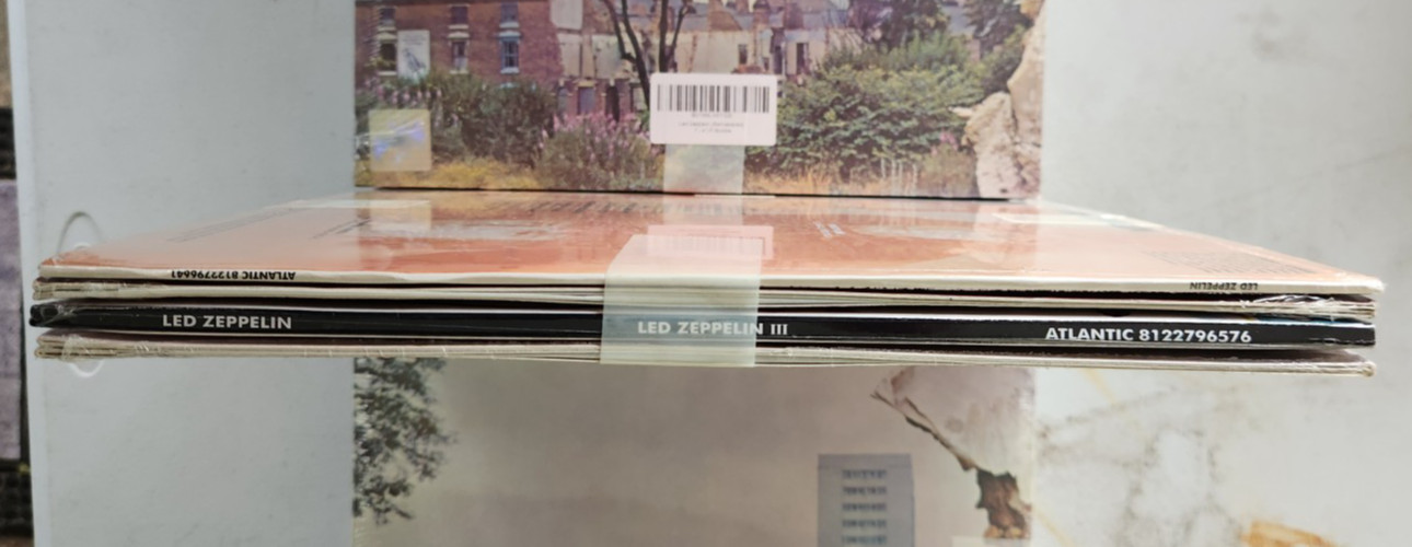 Led Zeppelin One Two Three Four I II III IIII 4 LPs Bundle New/sealed Remastered